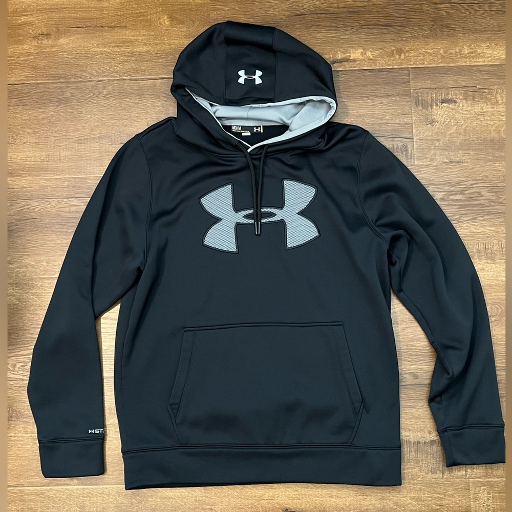 Under Armour - Fleece Lined Pullover Hoodie - Black